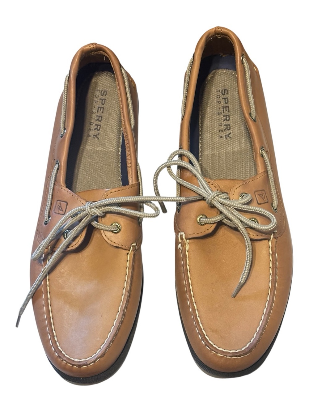 Sperry Authenic Original  Leather 2-Eye Boat Shoes Size 12- NWOT